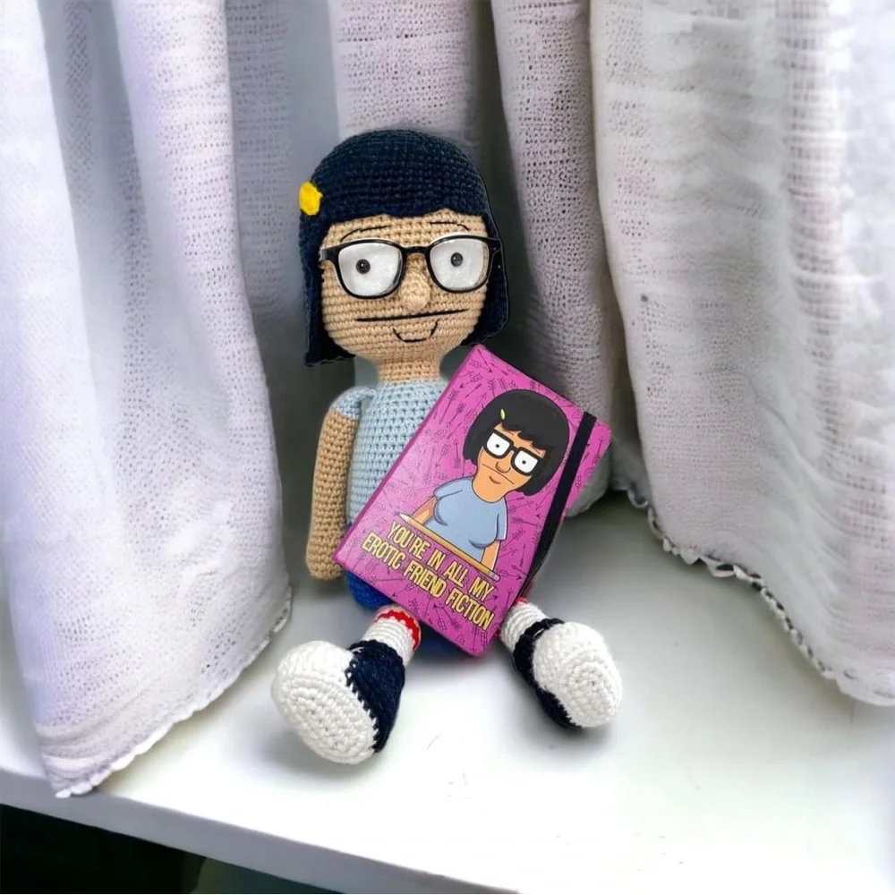 Tina Belcher-Erotic Friend Fiction Notebook**NEW**